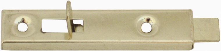 Pestillo para muebles 70 mm níquel