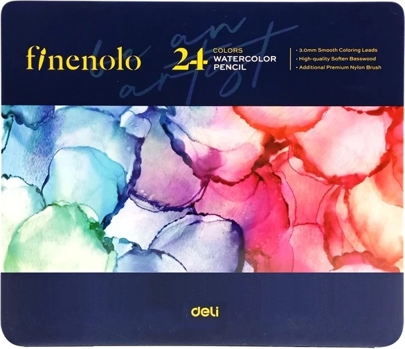Lápices de colores acuarelables – set de 24 uds