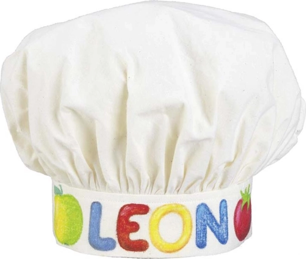 Gorro de cocinero infantil para colorear de algodón goki