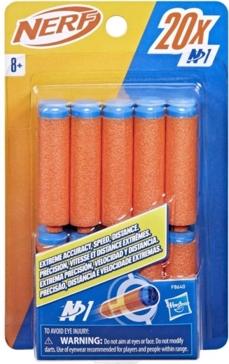 Nerf N1 dardos de espuma de repuesto - 20 uds.