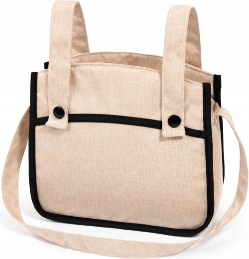 Bolso con cremallera y cesta práctica