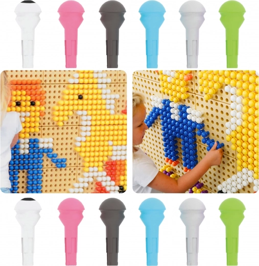Masterkidz Clavijas para Tablero 512 uds 6 colores