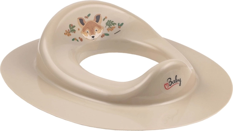 MALTEX reductor para WC The Nature Buddies erizo – Zorro Beige