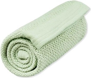 Vinter & Bloom manta Soft grid organic tender green