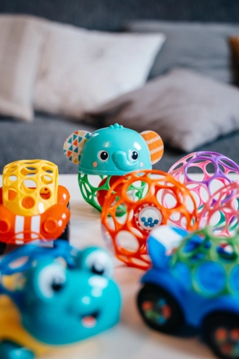 Estimulación sonora con cuentas de colores