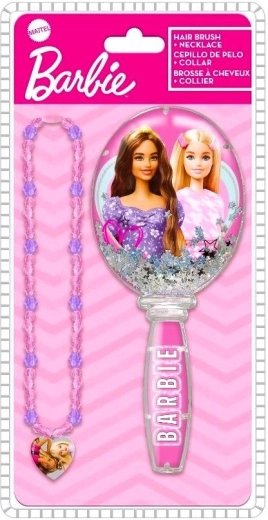 Set de collar y cepillo Barbie