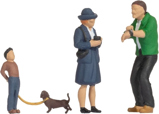 Noch funny-scenes mal aparcamiento – figuras para modelismo ferroviario H0