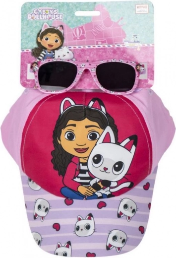 Gorra infantil con gafas Gabby's Dollhouse