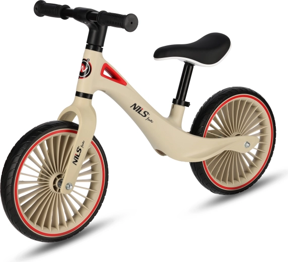 Bicicleta de equilibrio infantil NILS Fun 12" con marco ligero