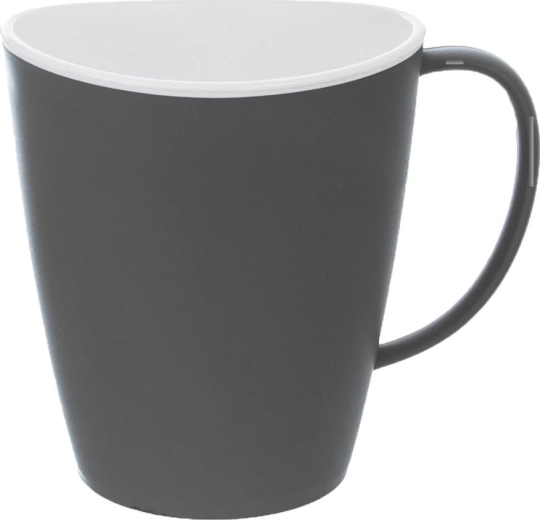 Taza turística de plástico KEMP 380 ml