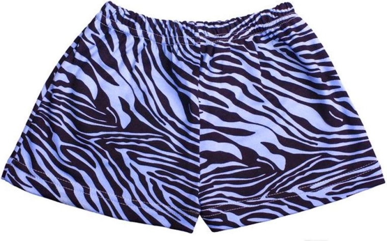 Pantalones cortos infantiles New Baby Zebra azules