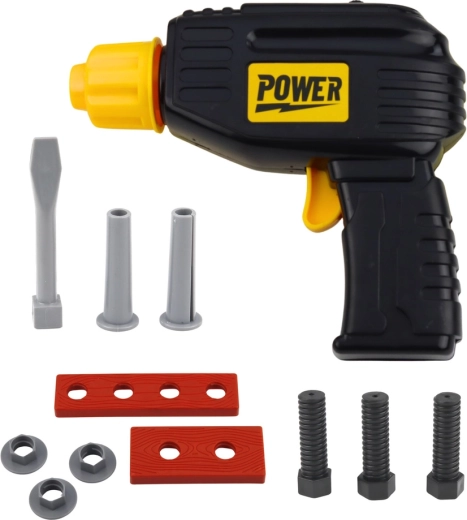 Taladro a batería realista para diversión auténtica