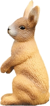 Figura de conejo marrón de pie BALULU