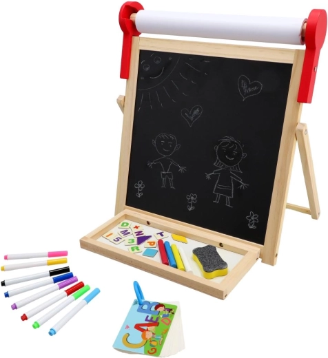 Rollo de papel integrado para dibujos grandes