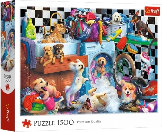 Puzzle Psie szaleństwo 1500 piezas