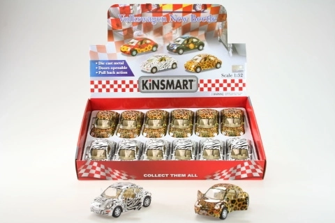 Modelo de coche de metal New Beetle 1:32