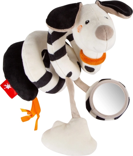 Sigikid espiral de desarrollo dálmata con sonajero y espejo 35 cm