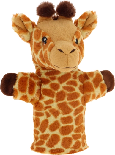 Marioneta de mano de peluche Keeleco jirafa 27 cm