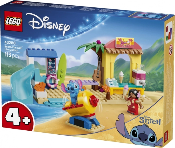 Aventura en la playa con Lilo y Stitch