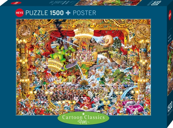 Heye puzzle Cartoon Classics: Ópera caótica, 1500 piezas