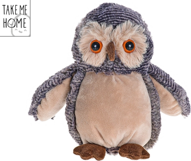 Búho de peluche TAKE ME HOME 18 cm para bebés