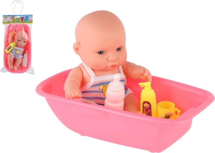 Bebé Teddies en bañera