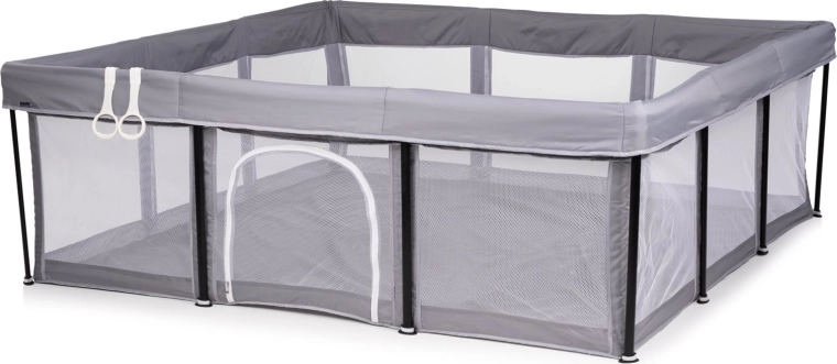 Parque infantil Easy – gris 180 x 180 x 60 cm