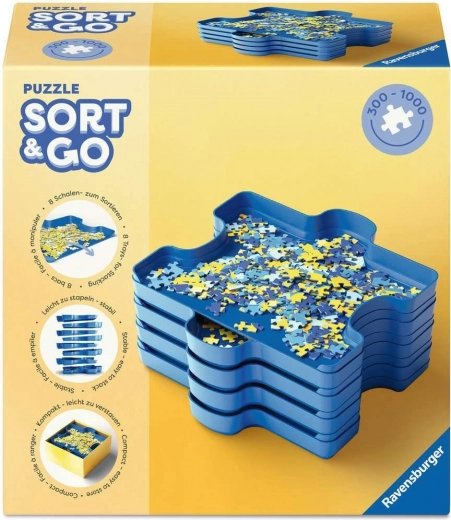 Sistema Ravensburger para clasificar piezas de puzzle