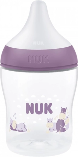 Biberón NUK Perfect Match Temperature Control 150 ml Hippo