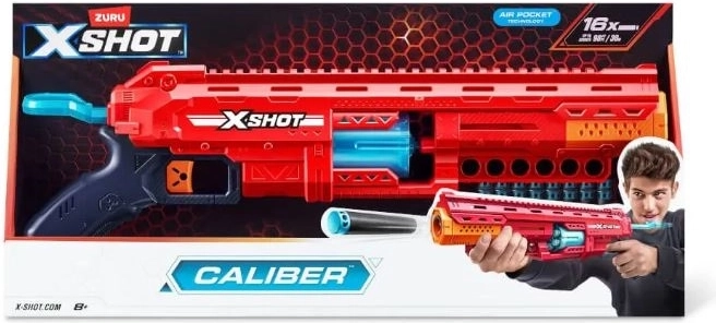 Lanzador de espuma ZURU X-Shot Caliber con cargador