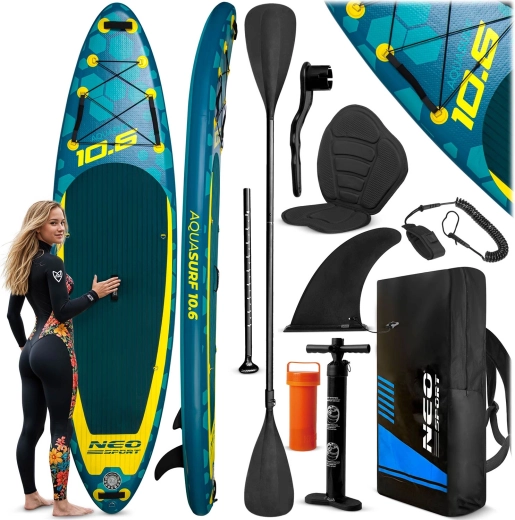 Paddleboard hinchable Aquasurf 10'6 (320 × 84 × 15 cm) Neo‑Sport