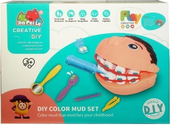 Masa para modelar Dentista – set creativo
