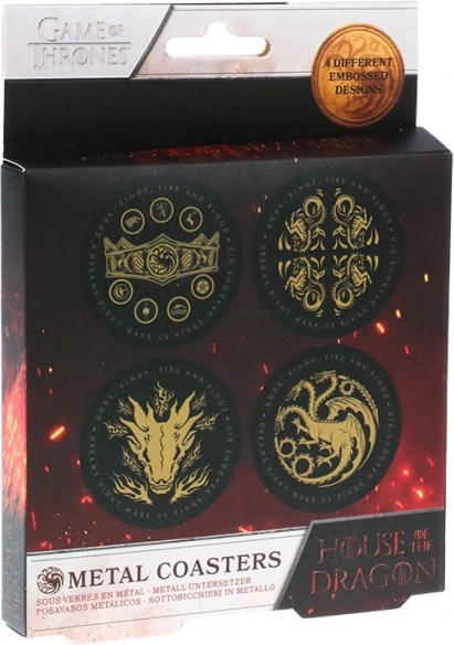 Set de posavasos La Casa del Dragón