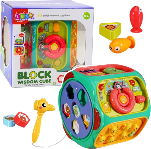 Cubo educativo interactivo 8 en 1