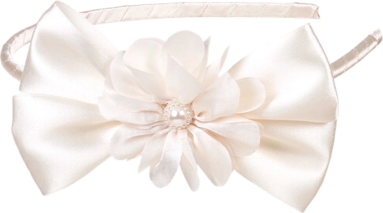 Diadema para el cabello Souza! Myra con lazo blanco