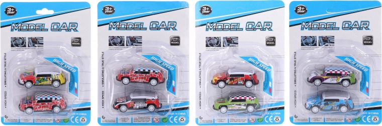 Set de coches 6,5 cm