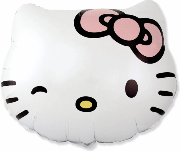 Globo de foil HELLO KITTY cabeza 24"