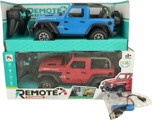 Coche RC todoterreno con accesorios - 1 unidad