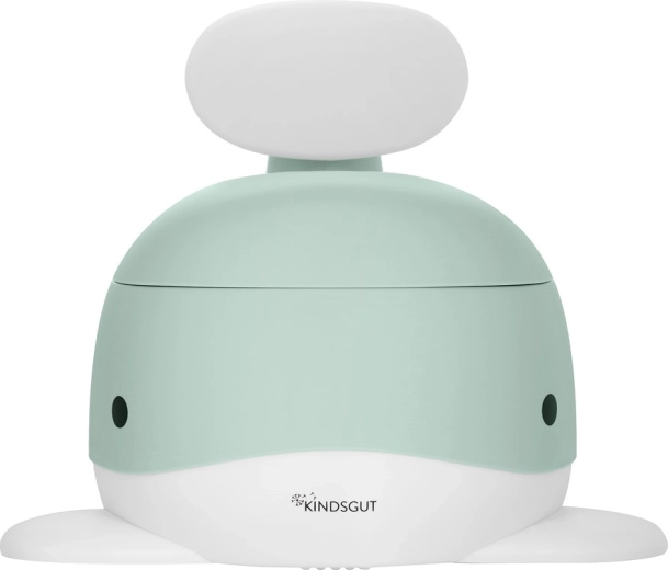Orinal infantil KindsGut con forma de ballena, color menta - 1 unidad