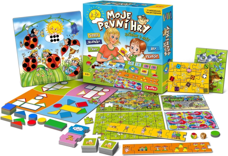 Efko mis primeros juegos – conjunto de juegos para los niños más pequeños