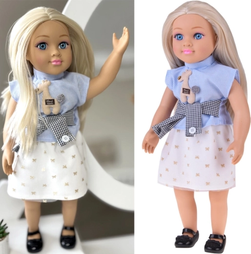 Muñeca de moda May May grande de 48 cm con melodía y cuerpo blando