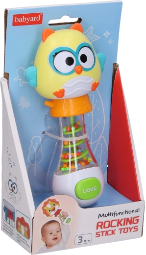 Sonajero con forma de animalito de 16 cm - 1 unidad