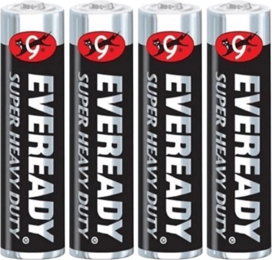 Pilas Energizer Eveready Super Heavy Duty AAA (R3) 4 uds
