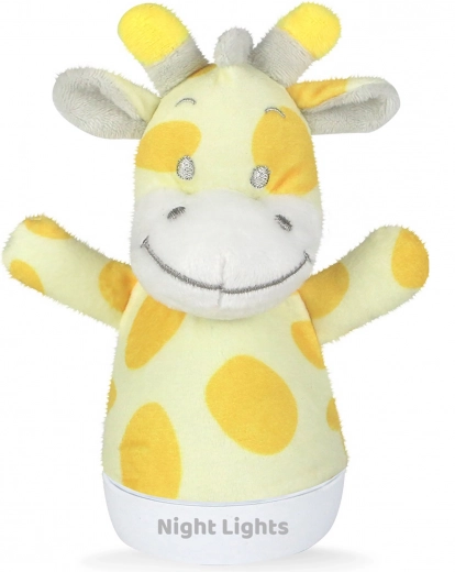 Luz nocturna – jirafa de peluche para dormir 15 cm