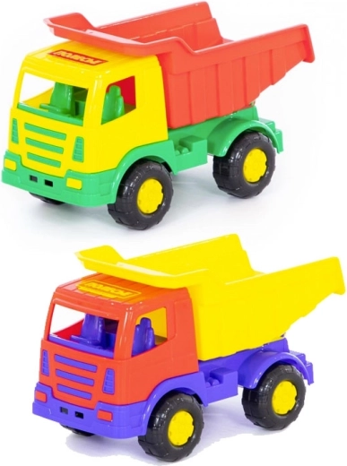 Camión volquete plegable de plástico para niños desde 1 año