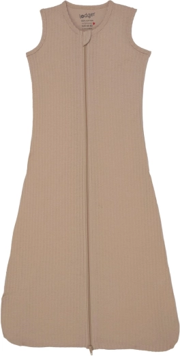 Saco de dormir Lodger Hopper sin mangas Seersucker beige 86/98