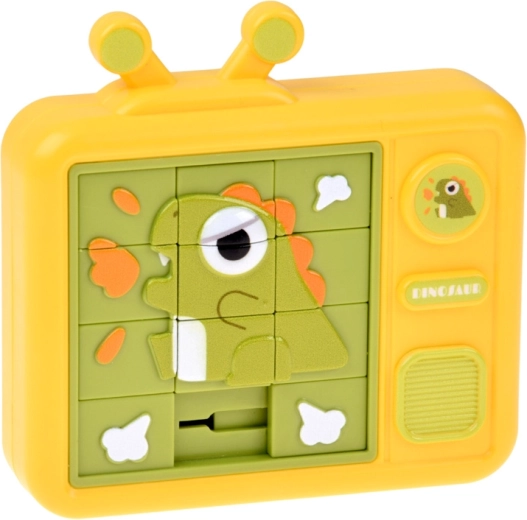 Puzzle deslizante con dinosaurio