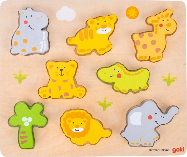 Puzzle de animales salvajes