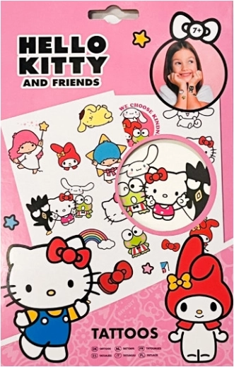 Tatuaje temporal Hello Kitty