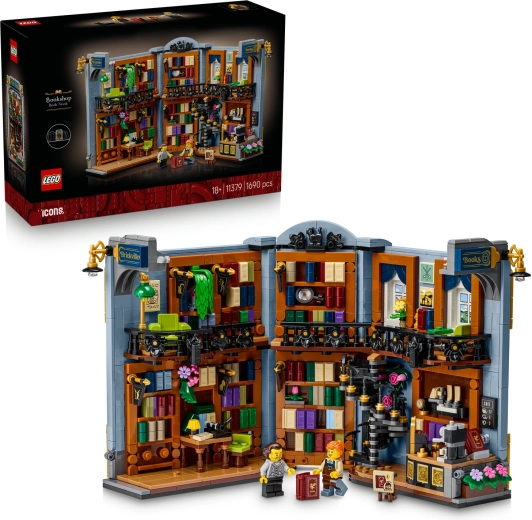 LEGO Icons Book nook: librería